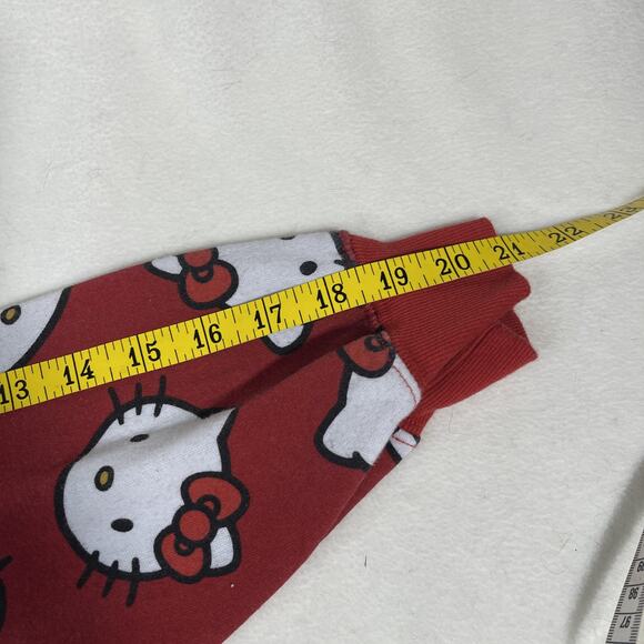 EUC- Sanrio Hello Kitty Red Pullover Sweatshirt Women’s Medium - Picture 7 of 7